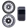 1.9 Beadlock Wheels for 1/10 RC Crawler, Aluminum 1.9 RC Wheel Rims with 12mm Hex, Metal Beadlock Wheel Set for 1/10 RC Rock Crawler, 4PCS (Titanium) view 2