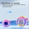 Compatible with Tamagotchi Paradise,UYRUREL Premium Skin-Friendly PC Material Case for Tamagotchi Paradise,Shock-Absorbing and Anti Drop Comprehensive Protection,Yellow view 4