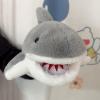 DuskHaven Shark Hand Puppet, Interactive Simulation Toy with Glove, Birthday Gift, Grey view 4