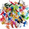 YOOHUA 96PCS Ocean Sea Animal Figures, Assorted Mini Vinyl Plastic Animal Toy Set, Realistic Under The Sea Life Figure Bath Toy for Child Educational Party Cake Cupcake Topper,Valentines Day Gift view 4
