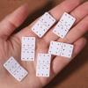 20 Pcs RC Plane Hinges, Nylon Hinges Remote Control Aircraft Hinge RC Plane Parts Small Hinge for Fixed Wing Model Airplane Square Loose-Leaf view 3