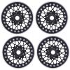 4Pcs Aluminum Alloy RC Wheel Hubs with 12mm Adapter for Hsp Scx10 1/10 RC Car, CNC Machined Durable Hub Set for Off - Road Remote Control Vehicles view 1