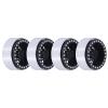 4Pcs Aluminum Alloy RC Wheel Hubs with 12mm Adapter for Hsp Scx10 1/10 RC Car, CNC Machined Durable Hub Set for Off - Road Remote Control Vehicles view 2