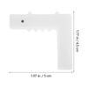 GETAJGHSD 4pcs Cartoon Crocodile Silicone Corner Bumpers Protective Table Corner Guards Cushion Edge Protectors for Furniture Safety White view 2