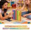 KINGUUR 2026 Trendy Color Matching Stacking Puzzle Game,Fast Pattern Challenge Ring Stack Puzzle for 2 Players,Competitive Tabletop Brain Teaser for Family Game Night (M-1PC) view 3