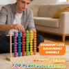 KINGUUR 2026 Trendy Color Matching Stacking Puzzle Game,Fast Pattern Challenge Ring Stack Puzzle for 2 Players,Competitive Tabletop Brain Teaser for Family Game Night (M-1PC) view 4
