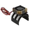 Keenso Heat Sink, High Speed 28000 RPM Aluminum Alloy Cooling Fan for F540 Motors with Lightweight Design (Gold) view 1