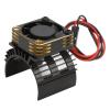 Keenso Heat Sink, High Speed 28000 RPM Aluminum Alloy Cooling Fan for F540 Motors with Lightweight Design (Gold) view 2