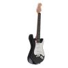 Alomejor Kids Electric Guitar Toy, Mini Electric Guitar with Music Playback and Chord Mode, Lightweight Portable Instrument for Boys Girls (Black) view 2