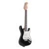 Alomejor Kids Electric Guitar Toy, Mini Electric Guitar with Music Playback and Chord Mode, Lightweight Portable Instrument for Boys Girls (Black) view 3
