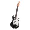 Alomejor Kids Electric Guitar Toy, Mini Electric Guitar with Music Playback and Chord Mode, Lightweight Portable Instrument for Boys Girls (Black) view 4