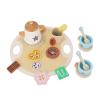 Wooden Tea Party Set for Kids Pretend Play Teapot & Cups to Boost Social Skills in Toddlers view 4