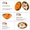 GATHINESS Halloween Party Cartoon Plastic Gyro, Rotating Decompression Gyroscopes with Ghost and Pumpkin Design, 12pcs Stress Relief Spinning Tops for Classroom and Party Favors view 3