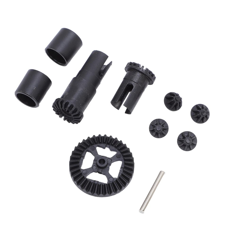 Differential Pinion Gear Set, High Strength Plastic RC Car Gears for Front Rear Diff Performance, Stable Racing Upgrade