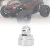 Shock Cap RC Spare Parts for 1/10 ECX 2WD RC Car, Aluminum Alloy Upgrade Accessory with Anodized Finish, CNC Precision Machined Shock Cap Set for Hobby RC Vehicles (Silver ECX1037S) view 3