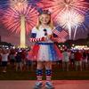 4th of July Outfits for Girls 6-12 Years Tutu Set, 8pcs Girls Red White and Blue Outfit with Sunglasses, Glow in Dark Tattoo - Perfect for Accessories Independence Day, Halloween, Patriotic Events view 2