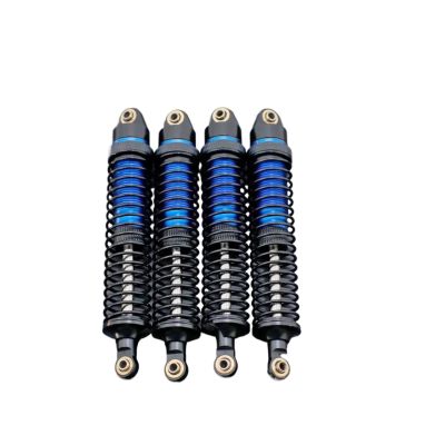 RC Shock Absorbers For Meijiaxin H8H Yizhi YK4083 4082 4102 4103 For Universal 1/8 1/10 Metal Shock Absorber Modification Upgrade Accessories(Blue)