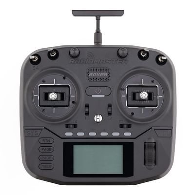 Radiomaster Boxer Remote Controller, 16ch Hall Gimbals ELRS Transmitters with Carrying Case for Fixed-Wing Aircraft/RC Helicopters/FPV Drones/RC Cars/Boats, Mode 2