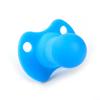 100% Silicone Adult Pacifier, Medical-Grade, Glow in The Dark, Multiple Colors (Aqua Nibble (Baby Blue - Glows in the Dark)) view 1