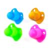 100% Silicone Adult Pacifier, Medical-Grade, Glow in The Dark, Multiple Colors (Aqua Nibble (Baby Blue - Glows in the Dark)) view 3