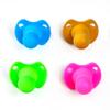 100% Silicone Adult Pacifier, Medical-Grade, Glow in The Dark, Multiple Colors (Aqua Nibble (Baby Blue - Glows in the Dark)) view 4