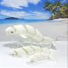 3pcs Beluga Whale Toy Figure, Articulated White Whale Beluga 3D Printed Ocean Creature for Desk Display, Stress Relief Toy, 3D Printed in USA ABW001-SET view 1