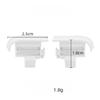 1 Pair Modified Buttons for Ayn Thor, Gaming Console Anti-Slip Key Mods Enhanced Hand Feel (White) view 2