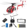 XeleMush 1/16 Scale F119S MD500 RC Helicopter, 250-Class 2.4G 9CH RC Military Helicopter Model with GPS and Flybarless Rotor Head, 6G/3D Switchable Modes (RTF Version) view 1