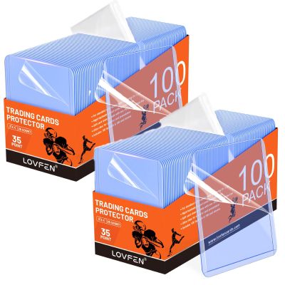 2026 Upgraded Film-Protected 200 Toploaders & 200 Penny Sleeves Dual-Sided Peel-to-Reveal Covers, Dust-Free, Scratch-Free & Crystal-Clear Hard Card Protectors for Trading, Sports, Baseball Cards