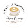 YEWROXY 60 Pcs A Baby is Brewing Baby Shower Favor Stickers view 1