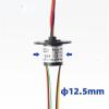 1pcs 2/4//6/8/12/18 Channel Micro Rotate Slip Ring 2A Diameter 12.5mm For RC Excavator Model DIY PTZ Gimbal Electric Collector Rings(4 Channel) view 2