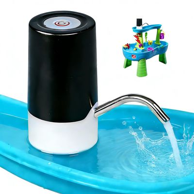 WLQCSJ Water Table Pump, Water Pump for Water Table- 3 Hours of Non-Stop Work Water Table Accessories Water Pump for Fun Summer Outdoor Water Toys Outside Water Play