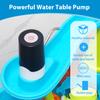 WLQCSJ Water Table Pump, Water Pump for Water Table- 3 Hours of Non-Stop Work Water Table Accessories Water Pump for Fun Summer Outdoor Water Toys Outside Water Play view 2