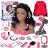 3-in-1 Doll Head for Hair Styling Kids with Storage Bag for Girls 3-8 view 1