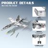 F-18 Hornet Aircraft Carrier Fighter Jet Assembly Model, 1462PCS view 3