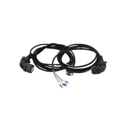 1pc High Power Servo Motor Encoder Cable ASD-B2EN1003 ASD-B2EN1005 Power Cable ASD-B2PW1003 ASD-B2PW1005 for B2 Series(Encoder Cable,3M)
