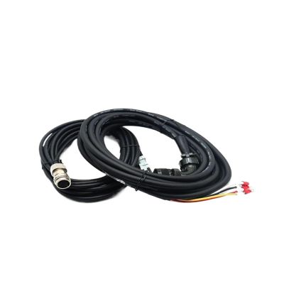 1pc High Power Servo Motor Encoder Cable ASD-B3EN1003 ASD-B3EN1005 Power Cable ASD-B3PW1003 ASD-B3PW1005 for B3 Series(Brake Cable,5M)