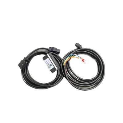 1pc Servo Motor Absolute Value Power Cable ASD-ABPW0003 ASD-ABPW0005 Encoder Cable ASD-A2EB0003 ASD-A2EB0005 for A2 Series(Power Cable,10M)