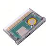 SENECESLI Flash Game Cartridge for GBA SP IDS , GBA SD Cartridge, Retro Game , Supports 2GB Memory Card FAT16, Save Progress Backup (Black Transparent) view 1