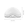 TOKIDNY 6pcs Portable Pacifier Storage Box Set Triangle Soother Holder Organizer for Babies Dustproof Plastic Pacifier Case for Travel and Nursery Use view 2