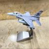 F-16 Fighting Falcon Fighter Jet Model Military Aircraft Decorative Model on Stand Aviation Desk Decor 5.5 Inches view 1
