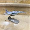 F-16 Fighting Falcon Fighter Jet Model Military Aircraft Decorative Model on Stand Aviation Desk Decor 5.5 Inches view 3