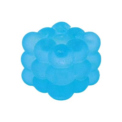 1 Piece New 3D Candy Kneading Music Adult Stress Relief Squeeze Sensory Decompression Simulation Cube Party Gift(Blue)