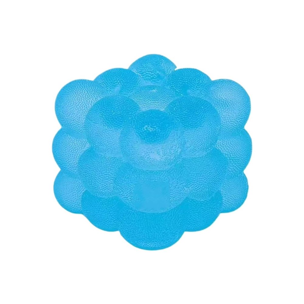 1 Piece New 3D Candy Kneading Music Adult Stress Relief Squeeze Sensory Decompression Simulation Cube Party Gift(Blue)
