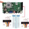 9800 in 1 DX Special Plus DIY Kit 8 Way Joystick American Style Push Button Arcade Game Console Cabinet Bartop (Blue Yellow) view 2