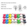 9800 in 1 DX Special Plus DIY Kit 8 Way Joystick American Style Push Button Arcade Game Console Cabinet Bartop (Blue Yellow) view 3