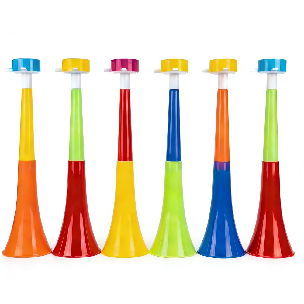 BARDIMIES Extendable Vuvuzela Horns, 11IN Loud Cheering Noise Maker Stadium