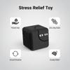 Black Cat Ultra Mini EDC Fidget Spinner, Metal Fidget Toys Adult Desk Toy ADHD Anxiety Relief Stress Reducer, Compact Decompression Cube Gadget (Black) view 2
