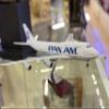 747 Pan Aircraft Model Pan American Airways Passenger Airplane Decorative Model on Stand Aviation Desk Decor 18.5 Inches view 3