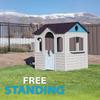 Lifetime Indoor Outdoor Kids Playhouse, Two Store Windows & FarmStyle Half Doors, Spacious Interior, Easy Snap Together No Tools Assembly, Durable LowMaintenance Construction for Ages 38 view 3